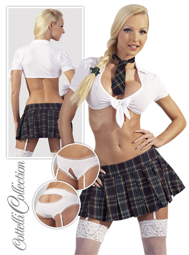 Sexy schoolgirl set