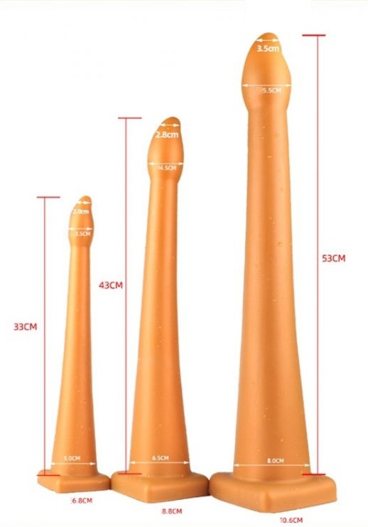 Aspic long dildo L 53 x 7,5 cm - gb31806