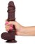 Realistic Dildo Slidy Cock 17 x 4 cm Brown - gb42522