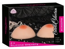 Umelé silikónové prsia - košíčky B (2 x 400 g)