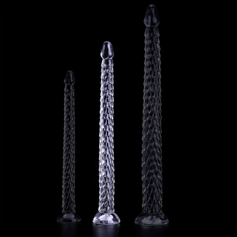 Long transparent dildo Armak M 45 x 4 cm - gb17381