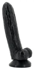 Černé dildo CUCUMDICK 16 x 4 cm ve tvaru okurky Černé dildo CUCUMDICK 16 x 4 cm ve tvaru okurky