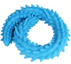 Double dildo Scolop S 40 x 3 cm Blue - gb44577