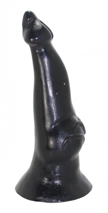 Černé dildo - German Doggy (25 x 9 cm) - gb21406
