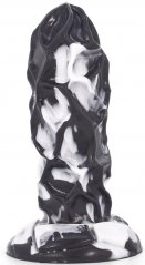 Dragonis Dildo 16 x 5,5 cm Black-White - gb33590