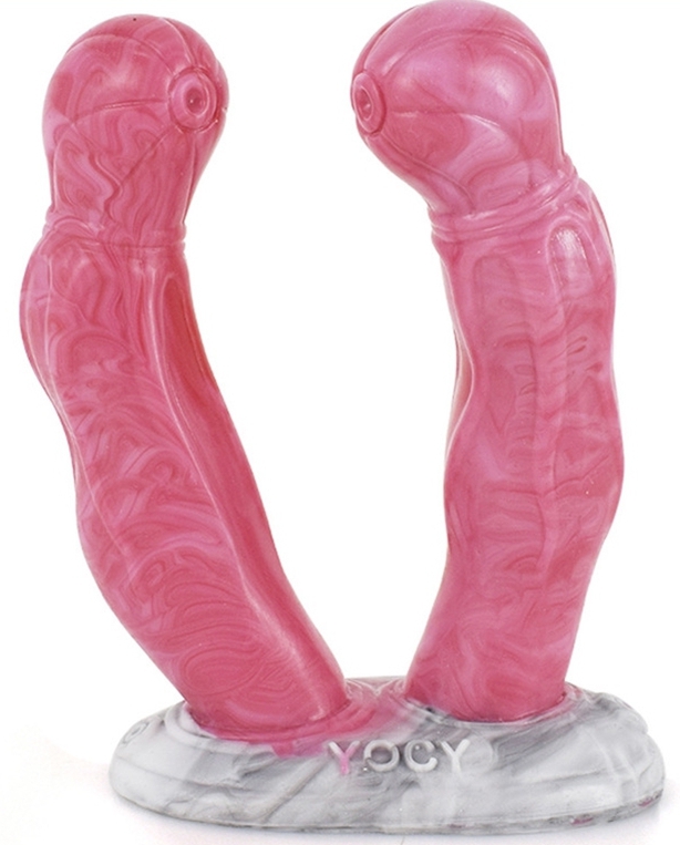 Double monster dildo Mini Dak 11 x 2,5 cm - gb38381