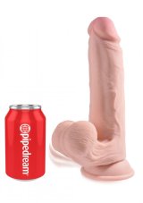Realistic 3D Dildo Cock Swinging Balls 19 x 5,2 cm - gb30667