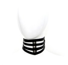 Elegantný kožený obojok - Xena