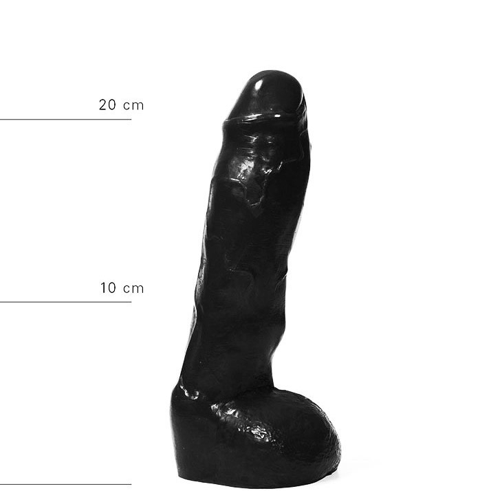 Černé dildo - Noah (22 x 4,8 cm)