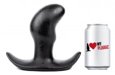 Černý anální kolík - Ticklass (14 x 6,2 cm)