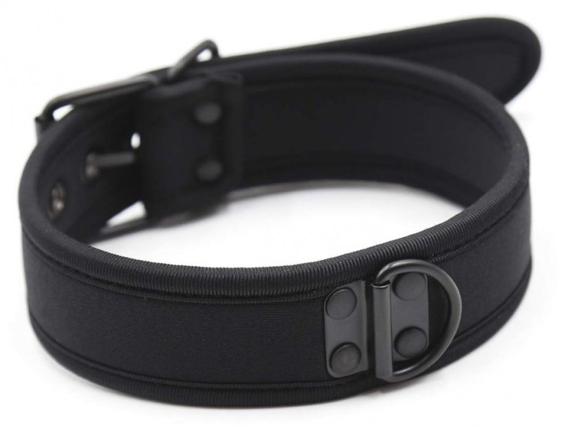 Neoprénový obojok čierny