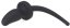 Anal Plug - Dog Tail - Curvy Dog S 7 x 3 cm - gb18675