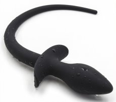 Anal Plug - Dog Tail KP Black (7.5 x 3 cm) - gb22307