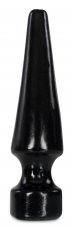 Černý anální kolík - Sim (22 x 6,2 cm)