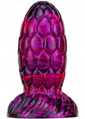Dragon Egg Dildo Warnax 13 x 7 cm Purple-Black - gb45084