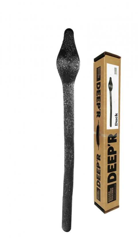 Černé dildo - Deep'R Duck (70 x 7,8 cm)