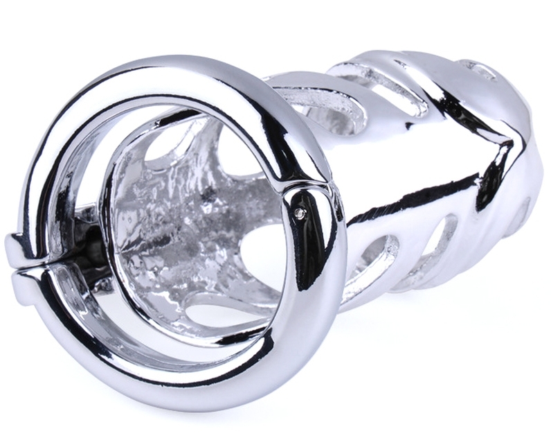 Kovový pás cudnosti Lock Love 9 x 3,5 cm - L