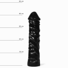 Černé dildo - AB19 (31 x 6,5 cm) - gb15105
