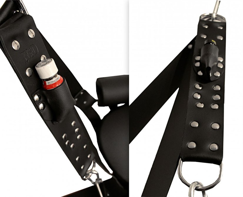 Kožená erotická hojdačka - detaily