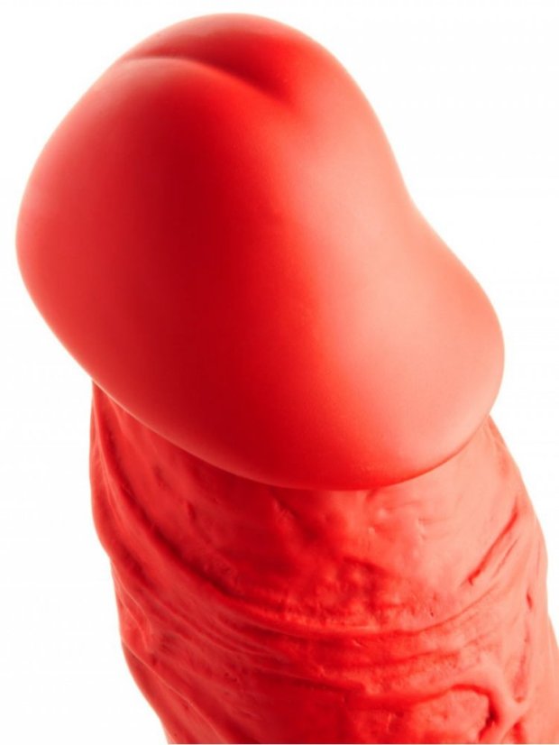 Double Stretch dildo N33 (42 x 5 cm) red - gb22965