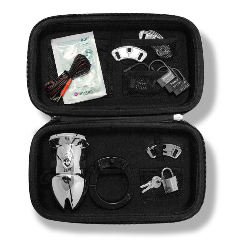 Pás cudnosti pre mužov - Pubic Enemy No 1 - Silver Edition - obsah balenia