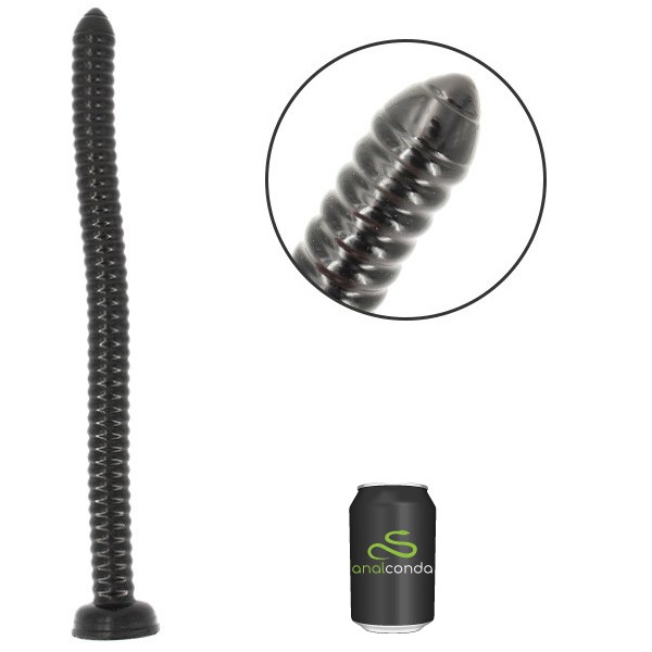 Čierne dildo - Savana (46 x 3,2 cm) - gb17708