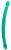 Double Crystal RealRock dildo 42 x 3.2 cm Green - gb44444