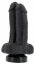 Černé dildo - Raider (16 x 8 cm) - gb23625