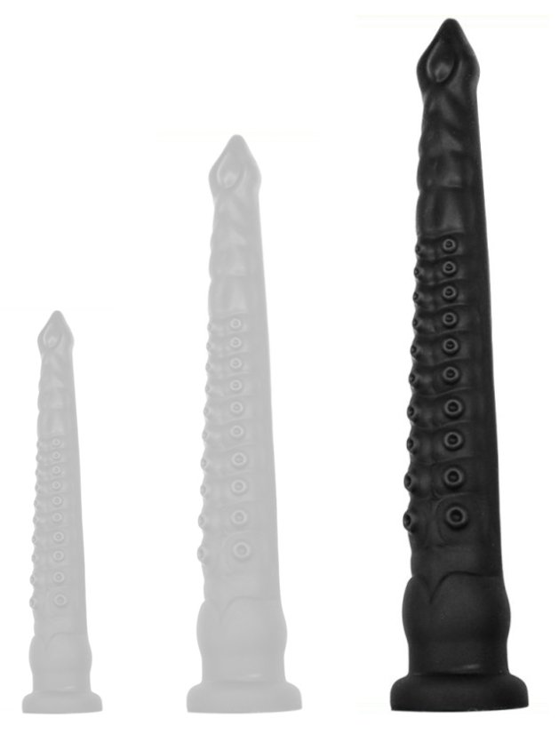 Dildo Oktoop L 52 x 7,5 cm Black - gb45151