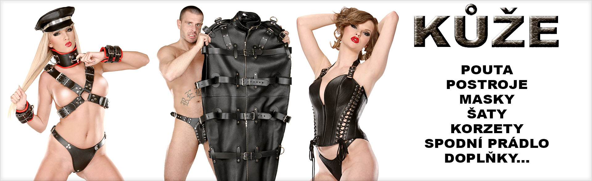 Kožené oblečení a doplňky