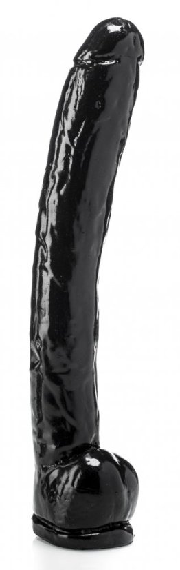 Čierne dildo - Super Tyler (34 x 5,5 cm)