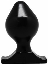 Černý anální kolík - All Black Plug XL (14 x 9 cm)