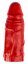 Dildo VIC 25 x 10 cm Rouge - gb44602