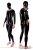 Pánsky latexový catsuit Neck-Entry (zip iba v rozkroku)