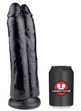 Čierne dildo - Driss & Noa (28 x 8 cm)