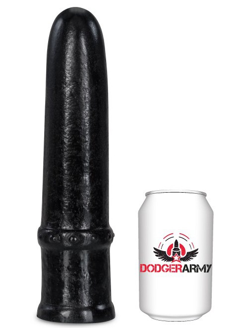 Čierne dildo - Torpedo (27 x 7 cm)