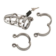 Pánsky pás cudnosti - detail prstencov