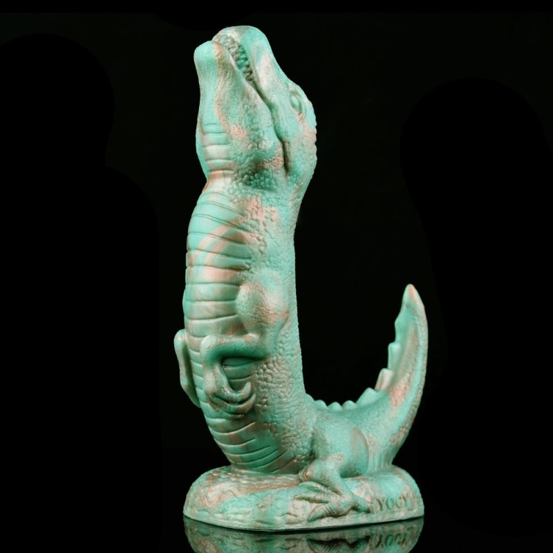 Dildo Dinosaur Rapt-Or 17 x 5,3 cm Green - gb34982