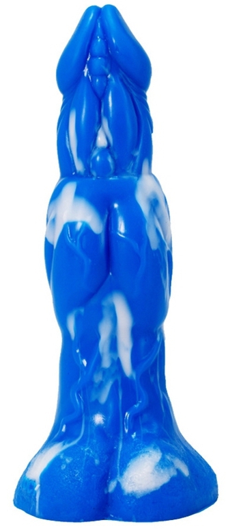 Dildo Wolorz 20 x 6 cm Blue-White - gb33566