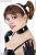 Elegantný latexový obojok so zapínaním na suchý zips