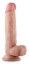 Realistic dildo SLIDING SKIN 16 x 4 cm - gb17954