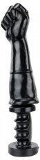 Černé fisting dildo - Hold The Punch (26 x 9,5 cm)