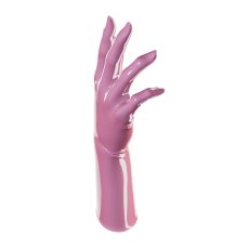 Latexové rukavice UniqDsn - růžové