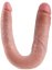 Double Dildo U-Shape Trouble 17,8 x 4,3 cm - gb18087