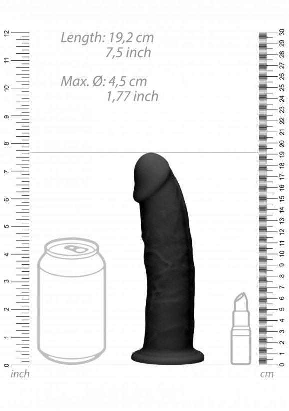 Realrock silicone dildo 18 x 4,5 cm - gb26086