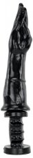 Čierne fisting dildo - Hold The Slap (33 x 8 cm)