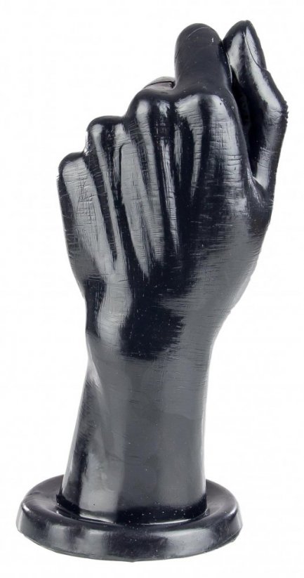 Černé fisting dildo - Deep Hold (22 x 9,5 cm)