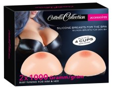 Mega Boobs - Artificial Silicone Breasts - Cups E (2 x 1000 g)