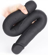 Double dildo Zini M 49 x 4.5 cm - gb40315