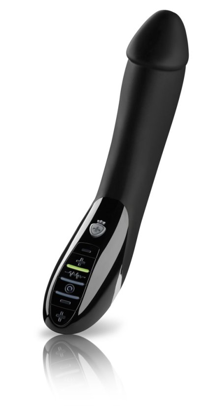 Elegantný vibrátor s elektrickými impulzmi - Tickling Truman